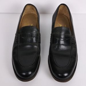 The Frye Company Penny Loafers Mens Black 9 1/2 B